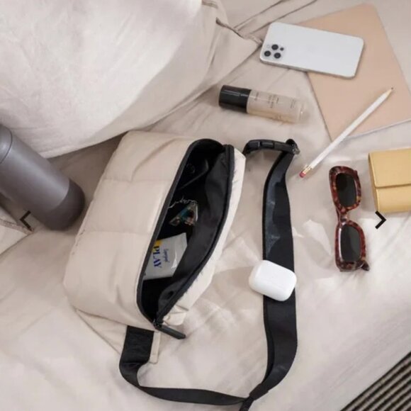 Calpak Luka Belt Bag in Oatmeal- NWT - Picture 2 of 10